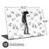 DC Comics The Joker HAHAHA Walking Universal Laptop 15in (12.2 x 8.8in) Skin